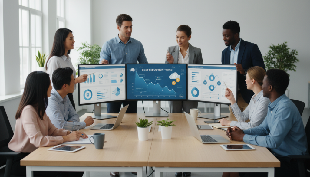 découvrez comment une pme a réussi à réduire sa facture cloud par trois grâce à des stratégies efficaces d'optimisation des coûts et à une gestion cloud intelligente.