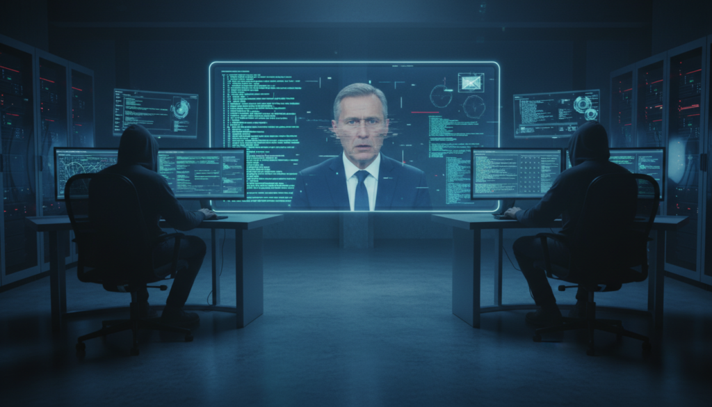 découvrez comment les deepfakes et la cyberfraude ciblent les présidents, dévoilant l'arnaque numérique du siècle et ses risques pour la sécurité mondiale.