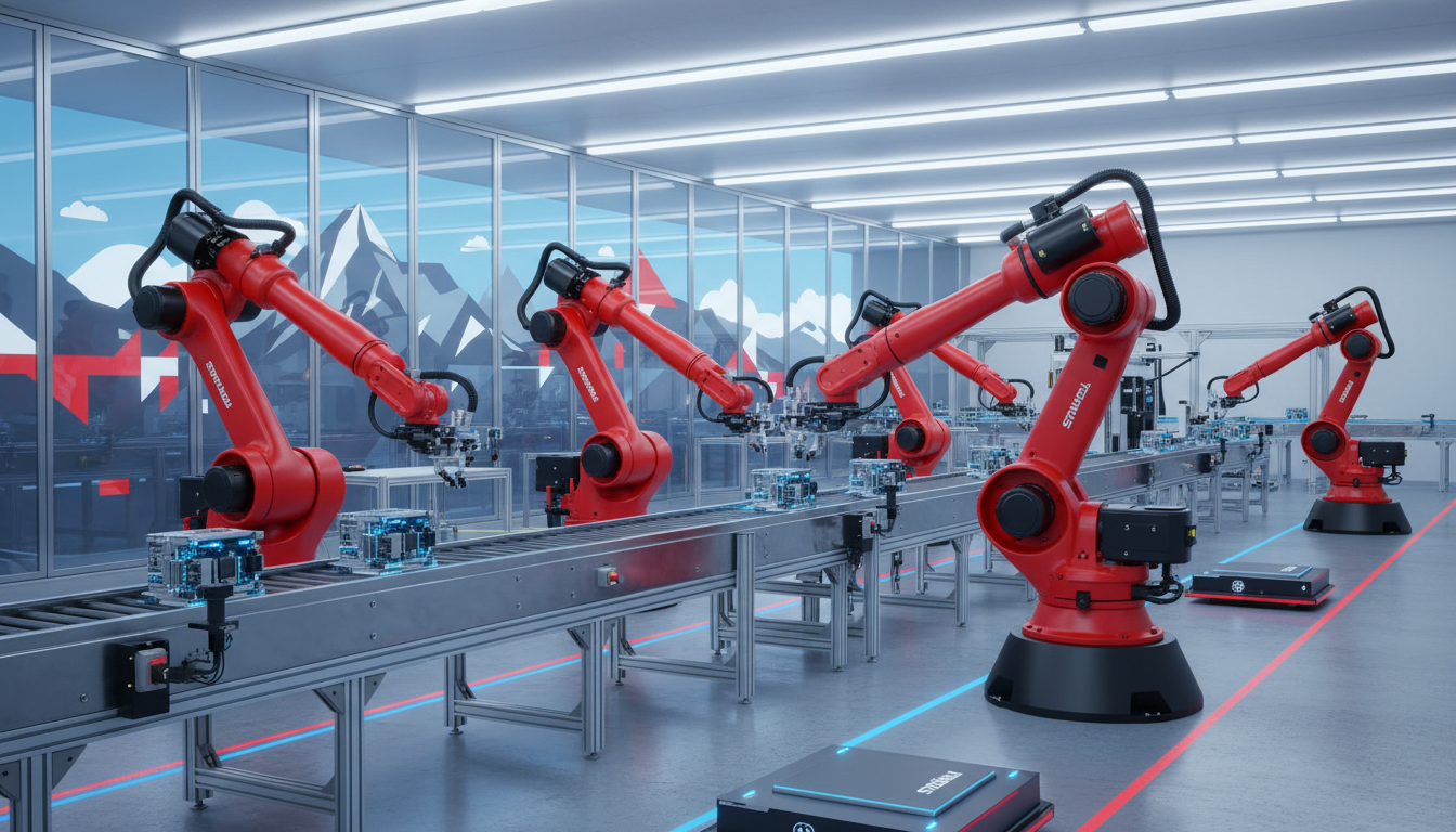 Stäubli : le savoir-faire helvétique au service de l&rsquo;industrie