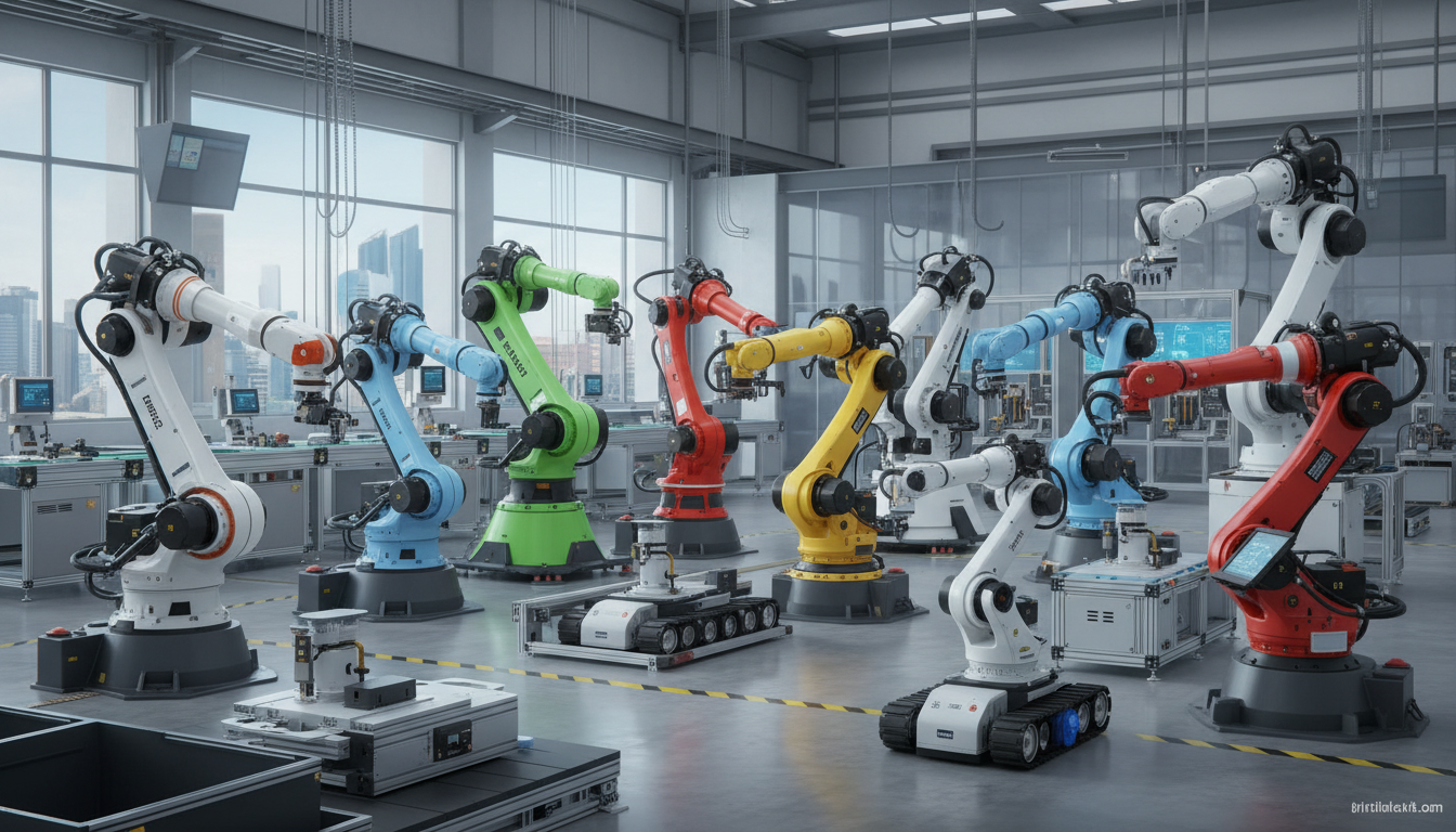 Top 15 des constructeurs de robots industriels à connaître