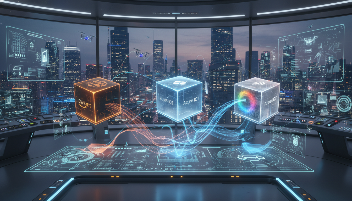 AWS IoT, Azure IoT, Google Cloud IoT : qui mène la danse ?