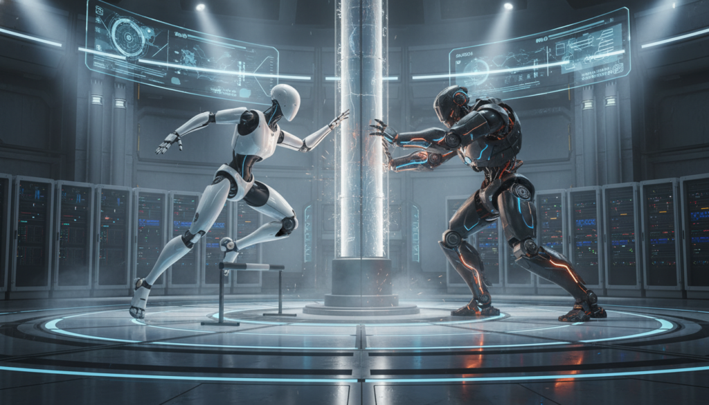 découvrez la compétition entre agility robotics, 1x et apptronik dans le domaine innovant des robots humanoïdes et leurs avancées technologiques.
