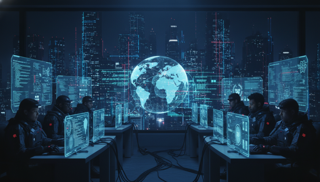 découvrez comment la cyberguerre pourrait devenir le théâtre du prochain conflit mondial, avec les réseaux numériques au cœur des enjeux stratégiques et sécuritaires.