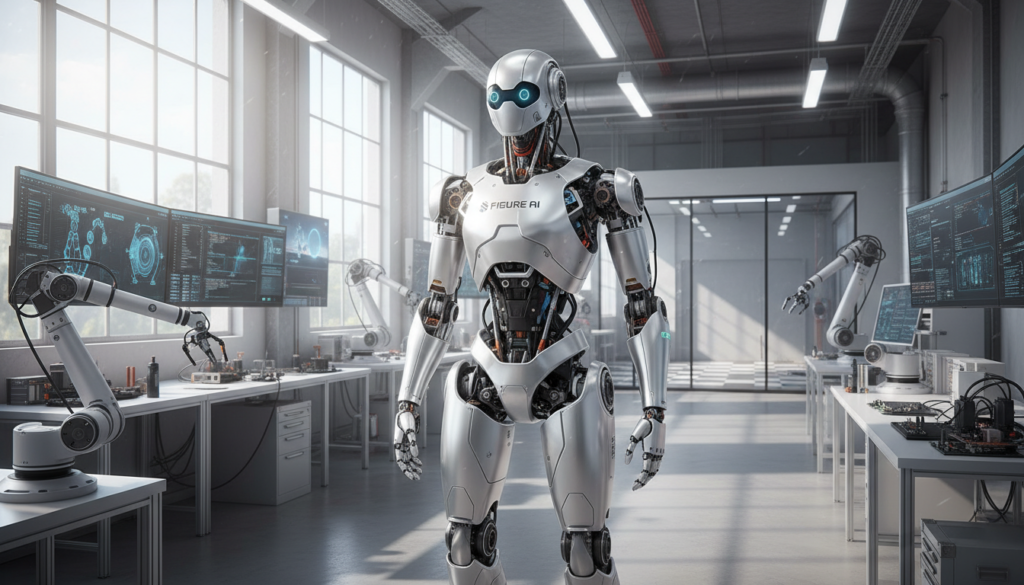 découvrez figure ai, la start-up innovante qui révolutionne le secteur des humanoïdes industriels grâce à des technologies avancées d'intelligence artificielle.