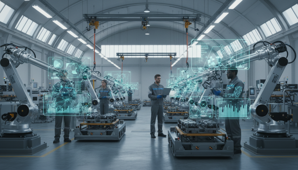 découvrez comment l'ia générative transforme les chaînes de montage en améliorant la productivité et l'innovation dans l'industrie.
