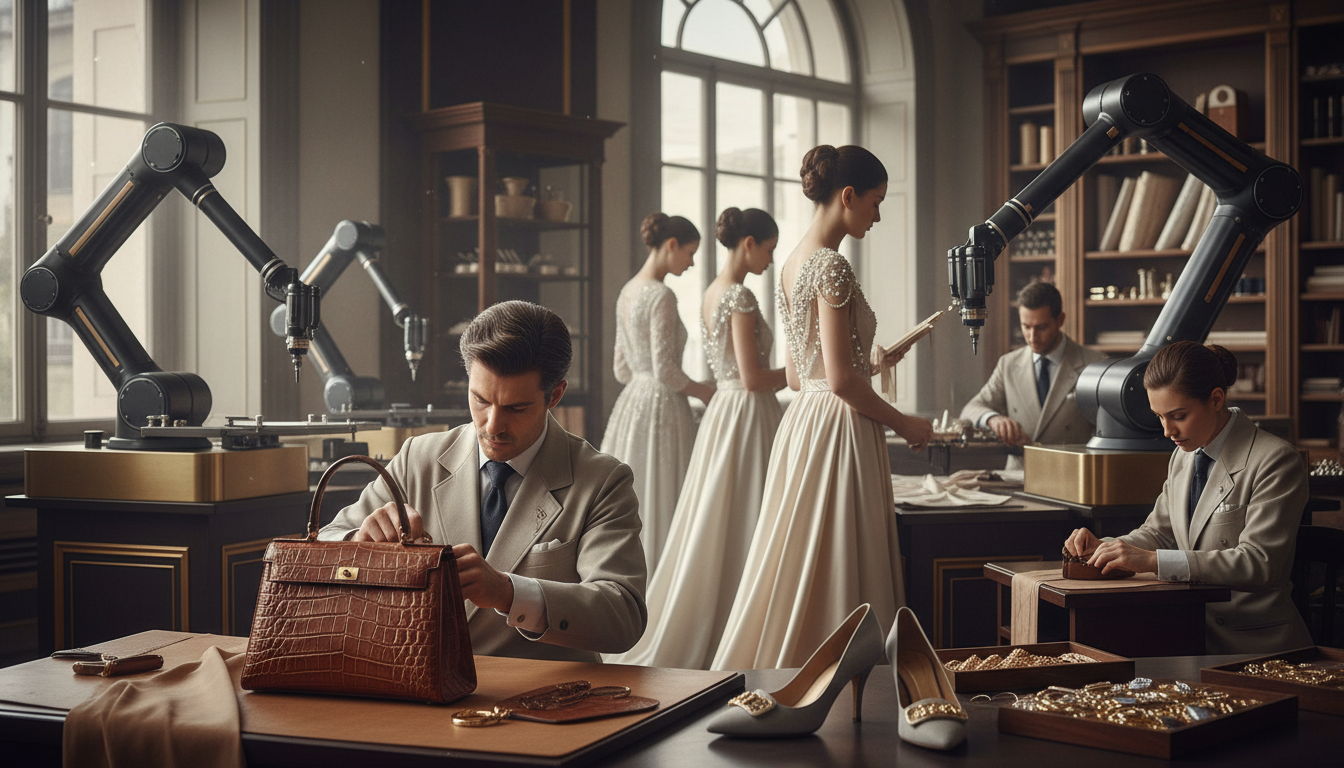 Industrie du luxe : l&rsquo;automatisation invisible des grandes maisons