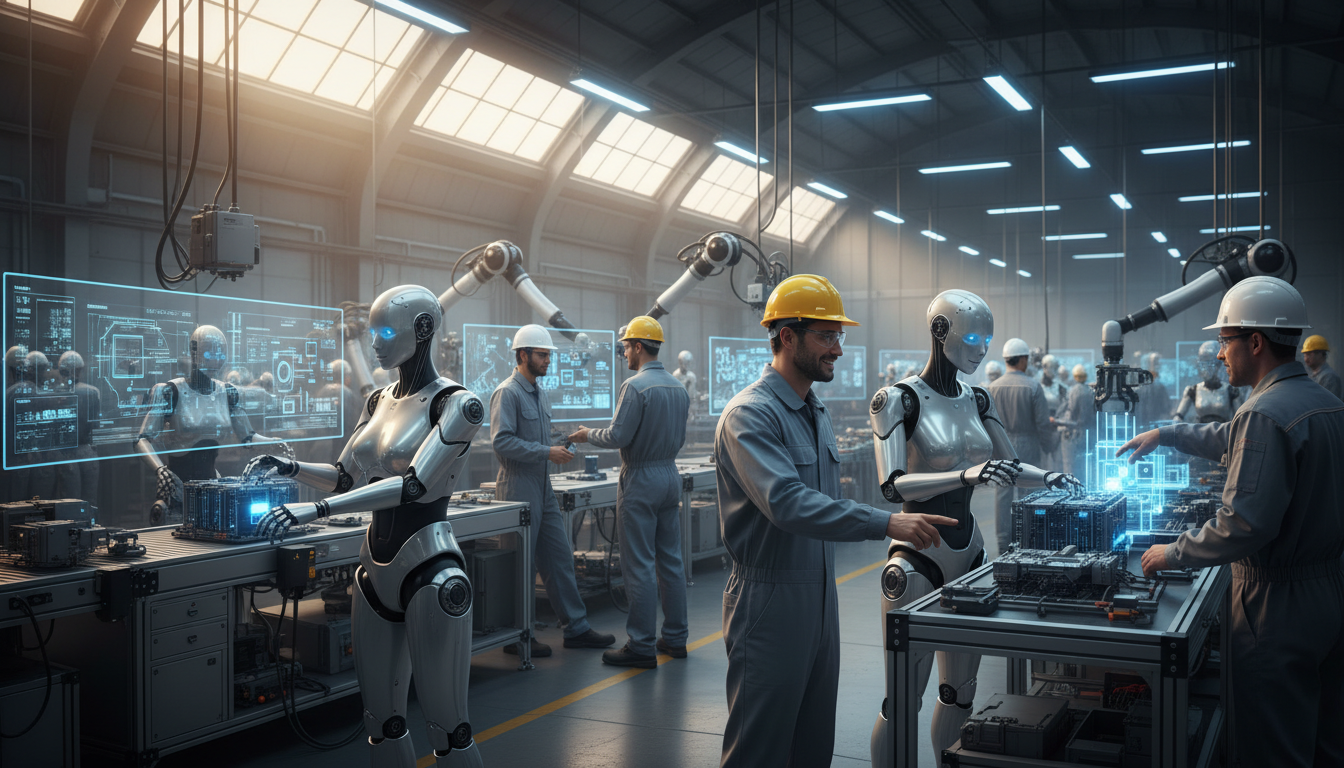 Les humanoïdes débarquent enfin dans les usines