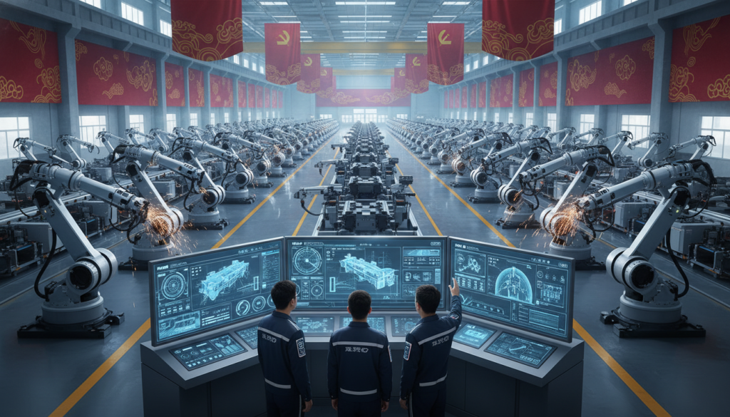 découvrez les raisons pour lesquelles la chine est devenue leader mondial dans la production de robots industriels, en explorant ses avancées technologiques et son impact sur l'industrie.