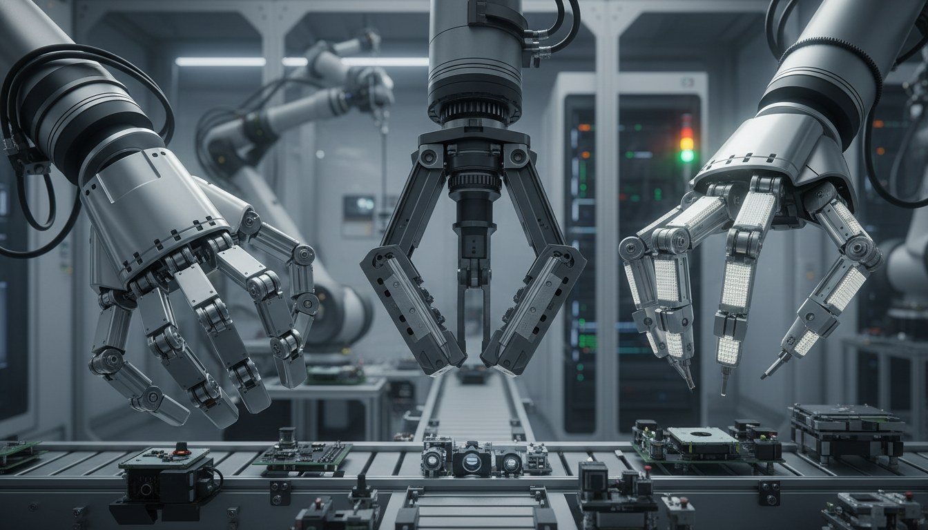Préhenseurs robotiques : les marques qui font la différence