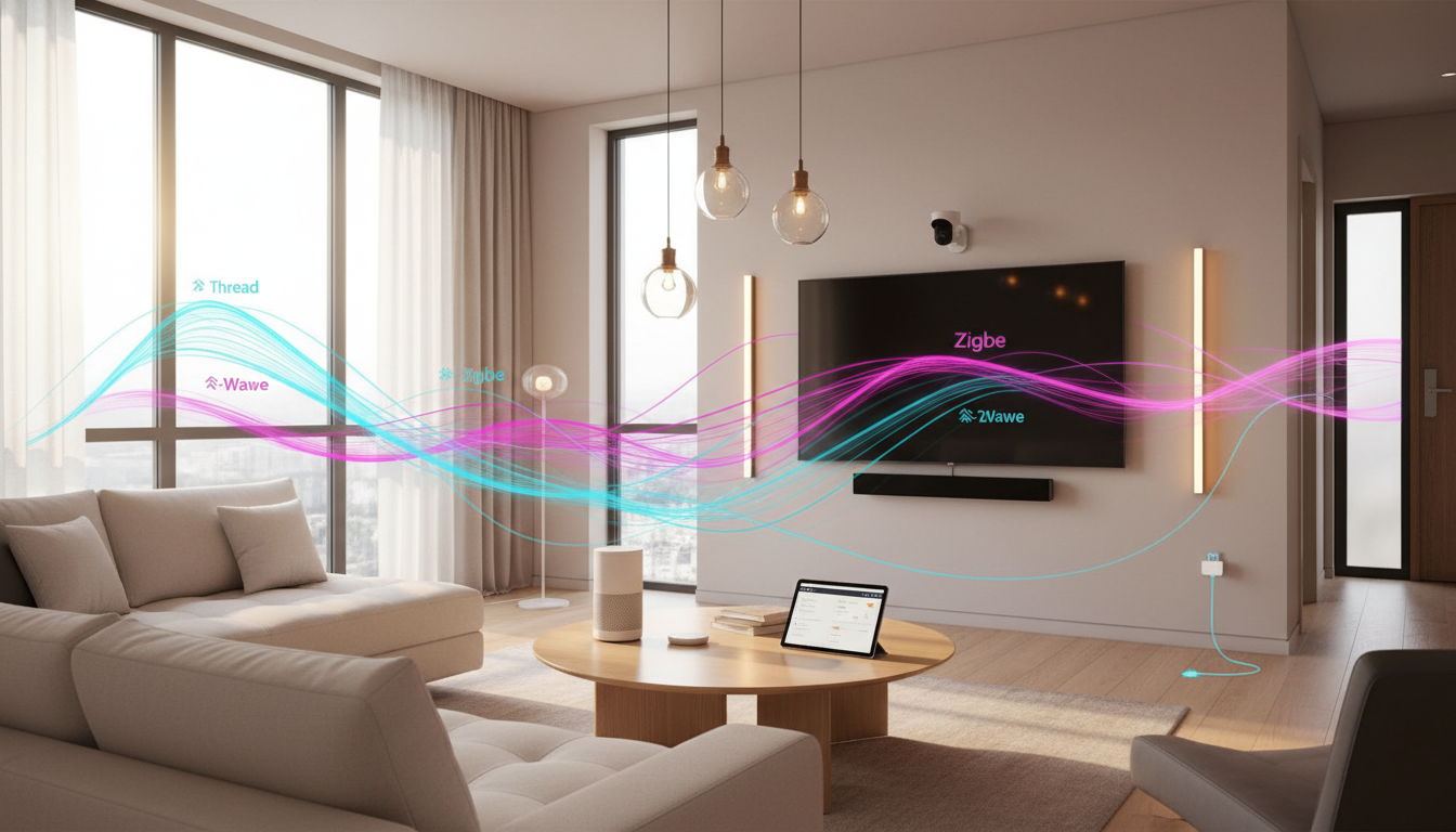Thread, Zigbee, Z-Wave : comprendre les protocoles de la maison connectée