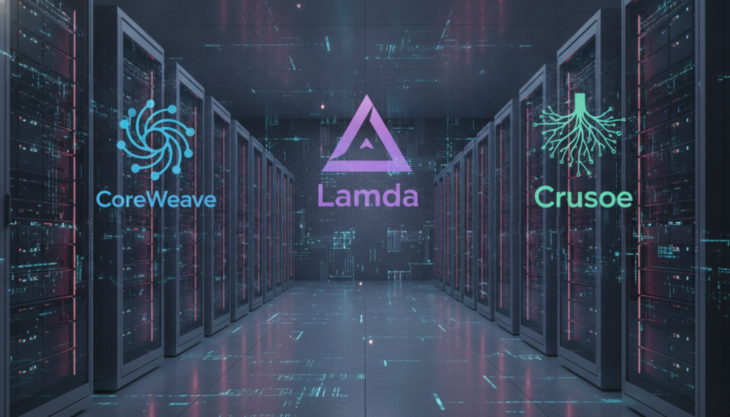 découvrez coreweave, lambda et crusoe, les nouveaux clouds spécialisés en intelligence artificielle, offrant performance et innovation pour vos projets ia.