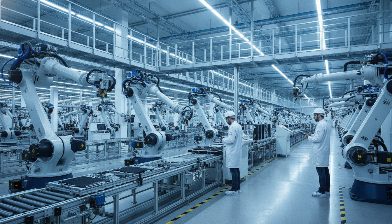 Dans les coulisses de l’usine la plus robotisée d’Europe