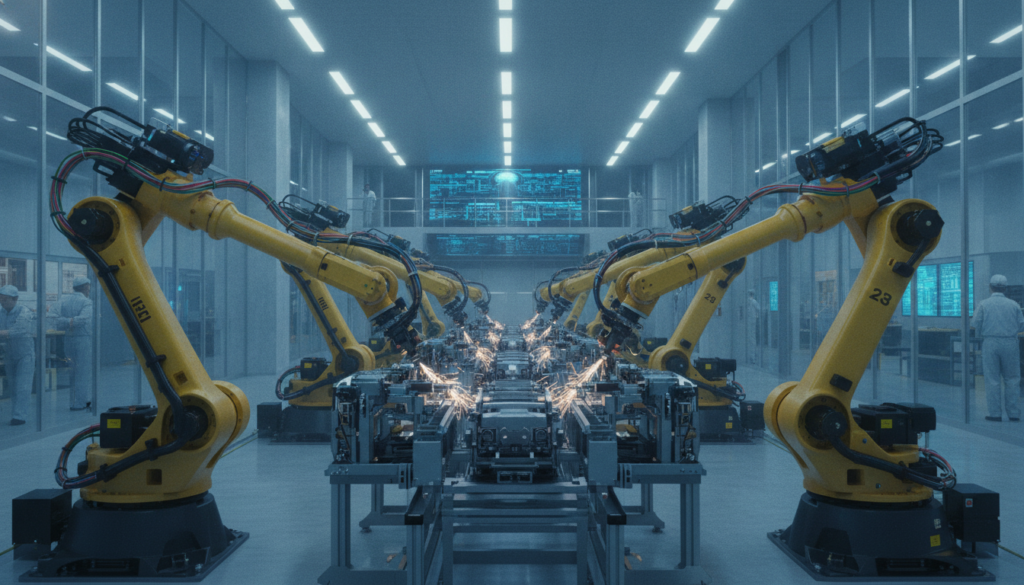 découvrez l'univers fascinant de fanuc, l'empire jaune de la robotique japonaise, et explorez son innovation et son influence dans l'industrie mondiale.