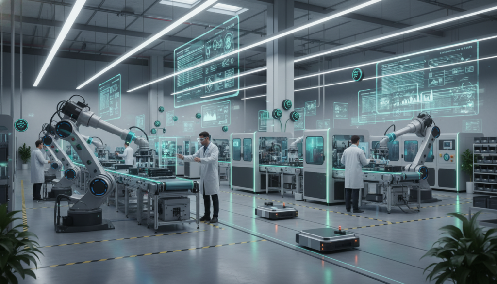 découvrez comment l'industrie 4.0 transforme la production après 3 ans d'iiot, avec des innovations et des gains d'efficacité majeurs.