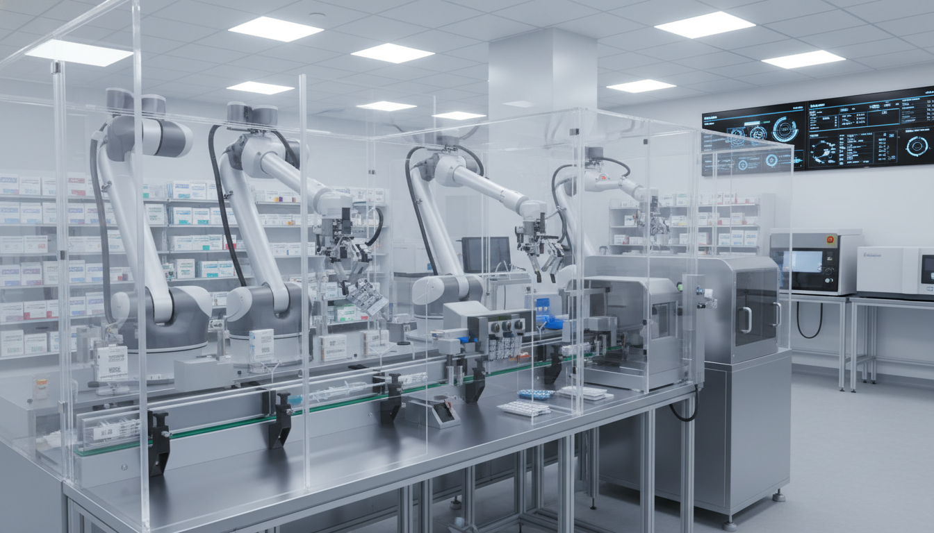 Pharmacie : la robotique stérile au service du médicament