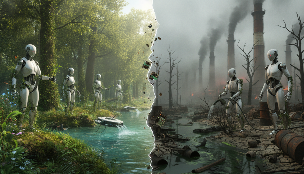 découvrez comment la robotique peut contribuer à l'écologie, en explorant si elle représente une véritable solution durable ou un simple greenwashing.