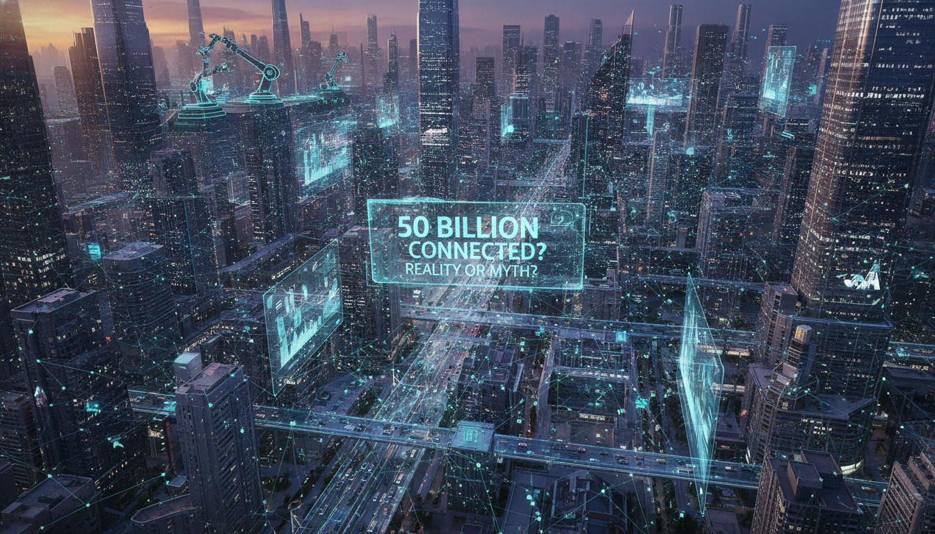 50 milliards d’objets connectés : mythe ou réalité ?